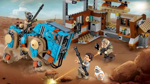 Vista 3 de Lego Star Wars, Juguete para construir de Star Wars, Encuentro en Jakku 75148