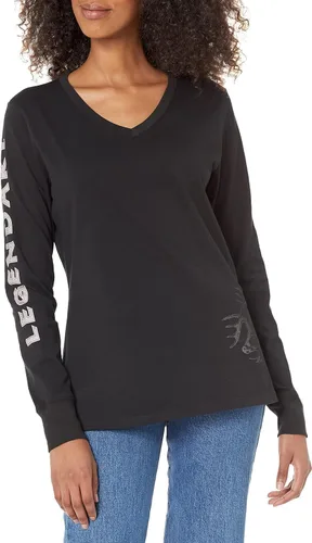 Vista 2 de Legendary Whitetails Camiseta de manga larga para mujer