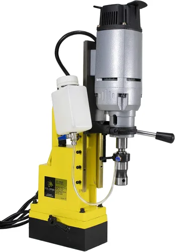 Vista 3 de Steel Dragon Tools MD45 Prensa de taladro magnético con 7PC 2in. Kit de cortador anular HSS