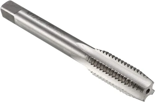 Vista 10 de uxcell Métrico Machinist Repair DIY Tool M12 x 0.039 in H2 de alta velocidad 4 flautas rectas roscado roscado