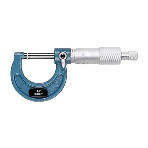 Vista 4 de Precision Outside Micrometer, 0-1 Inch Machinist Micrometer, 0.0001 Inch Scale Measuring Tool Set