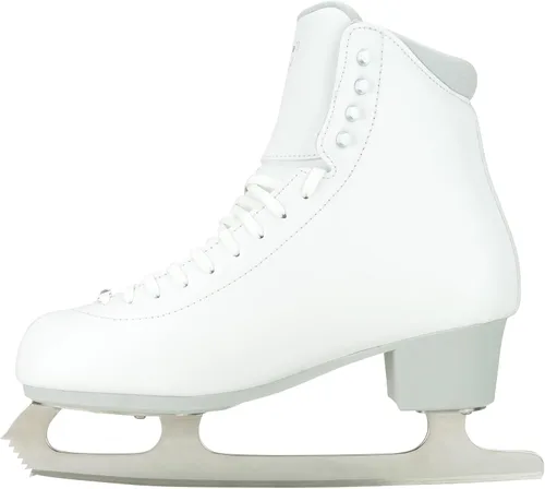 Vista 4 de Riedell Crystal - Patines de hielo para adultos para mujeres y hombres, patines de hielo elegantes y competitivos con forro Dri-Lex que absorbe
