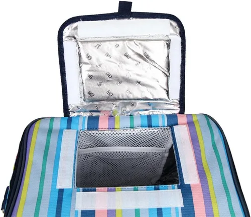 Vista 5 de Yodo 18L/25L Bolsa térmica, plegable suave – Aislante Hasta 4 – 6 horas, para Reunión familiar, fiesta, Playa, picnics, eventos deportivos
