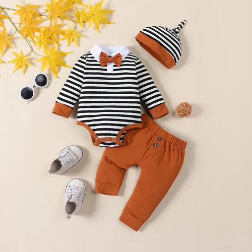 Vista 3 de VINUOKER Ropa de bebé recién nacido prematuro para bebé, traje de caballero