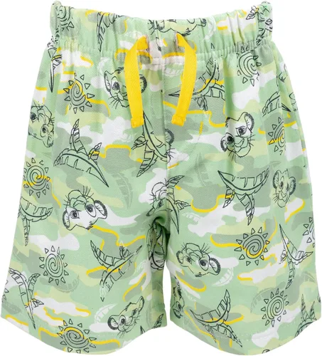 Vista 4 de Disney Polo y pantalones cortos de Mickey Mouse de Rey León para niños pequeños y grandes