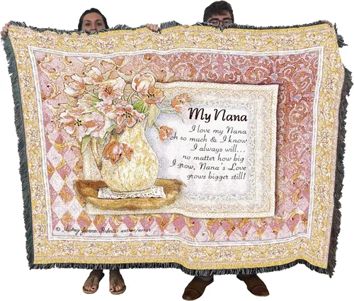 Vista 14 de Pure Country Weavers - Cobija con flecos de algodón, tejida, 72 x 54