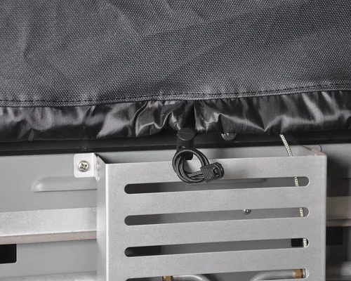Vista 3 de BBQ Coverpro Cubierta de parrilla integrada de hasta 45 pulgadas, color negro