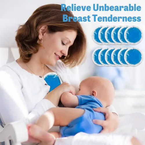 Vista 5 de Tutmyrea Compresa fría reutilizable, 6 paquetes de hielo suaves para lesiones, niños y heridas; paquetes de gel para ojos, cara, alergias y dientes