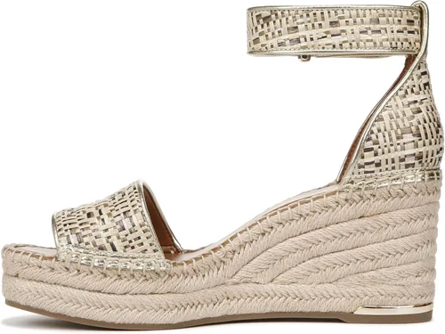 Vista 24 de Franco Sarto Sandalias de cuña Clemens Raffia para mujer Raffia Beige
