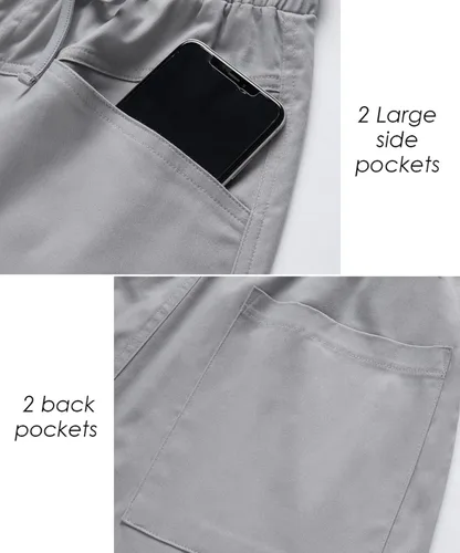 Vista 4 de XinYangNi Women's Casual Shorts Cargo Shorts