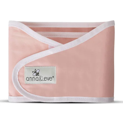 Vista 16 de Banda Anna & Eve para envolver brazos de bebé, S, Agua (Aqua) 100% Cotton, Comfortable and Secure, No Overheating, Original Arms Only, Adjustable