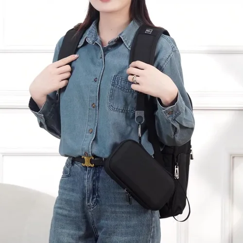 Vista 2 de Bolsa organizadora para DJI OSMO MOBILE 7/7P Organizador Bolsa de embrague Negro