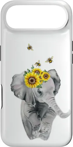 Vista 27 de Elephant Bumble bee - Sunflower Animal Lover Honey Bees Case for iPhone 17