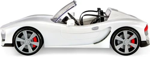 Vista 3 de Rainbow High - Coche que cambia de color – Vehículo convertible, iluminado 8 en 1, multicolor con ruedas que se mueven, cinturones de seguridad