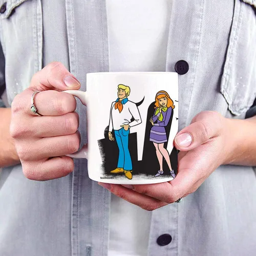 Vista 402 de Trend Setters Friends the Television Show – 25 años – Mercancía oficial – Taza de café o té de cerámica blanca de 11 onzas – perfecta para regalar