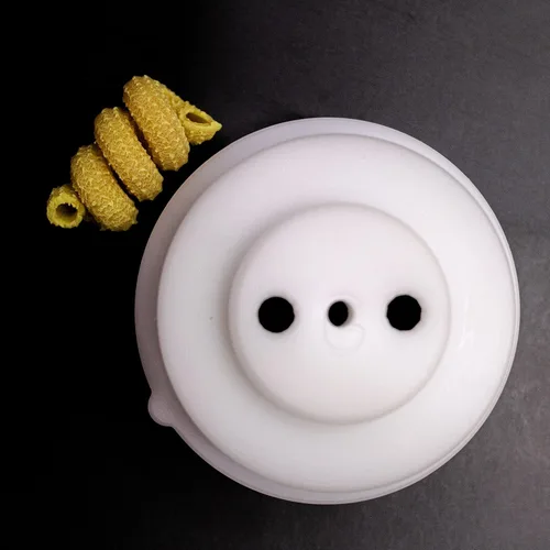 Vista 8 de Discos en forma de pasta Casarecce aptos para máquina automática de pasta y fideos Philips, accesorios para hacer pasta, electrodomésticos