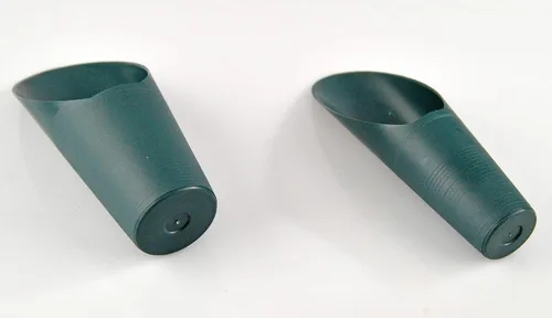 Vista 8 de Home-X Juego de 2 cucharas de tierra – Mini cucharas de mano para trasplante, deshierbe y macetas – Pequeña pala de jardín, palas para macetas
