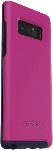 Vista 5 de OTTERBOX SYMMETRY SERIES - Funda para Samsung Galaxy Note8, embalaje al por menor, mezcla de bayas, color azul marino (BATON ROUGE/MARITIME BLUE)