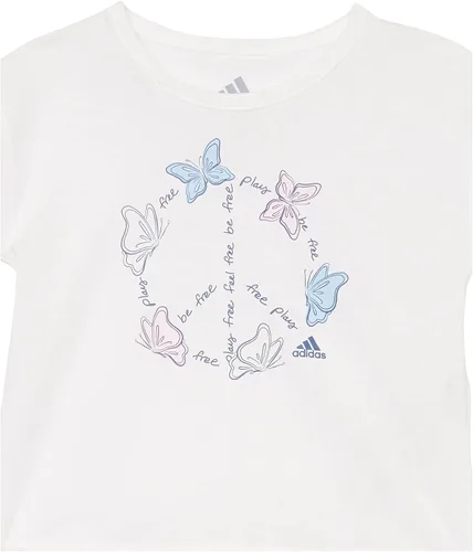 Vista 8 de adidas Conjunto corto de rizo francés de algodón de 2 piezas para niñas
