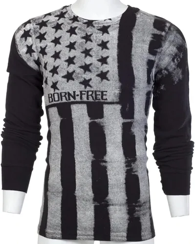 Vista 4 de Archaic by Affliction - Camisa térmica de manga larga para hombre Uprising Now