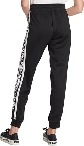 Vista 3 de Karl Lagerfeld Paris Jogger con logotipo de letras en bloque para mujer