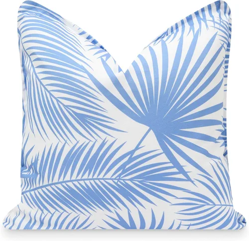 Vista 7 de Hofdeco Premium Funda de almohada lumbar para interiores y exteriores, solo para patio, 12 x 20 pulgadas, repelente al agua para patio trasero