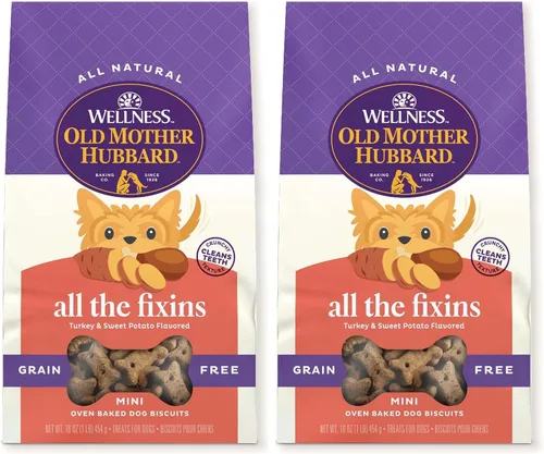 Vista 28 de Old Mother HubbardGalletas Classic P-NUTTERTRAS HORADAS DE PERRO CASO, PEQUEÑO, BOLSA DE 20 ORAS