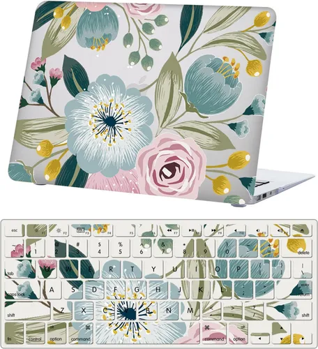 Vista 33 de Funda para laptop compatible con MacBook Air de 11 pulgadas 2015 2014 2013 2012 2011 2010 Realease modelo A1465 A1370, funda protectora de plástico