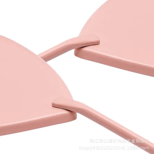 Vista 6 de Espejo de extensión de pestañas, herramientas de pestañas, espejo grande de acero inoxidable en forma de corazón para verificar pestañas, aplicar