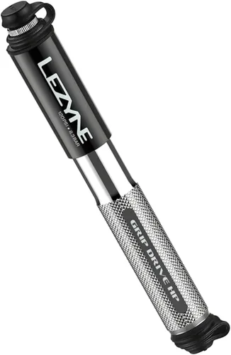 Vista 7 de LEZYNE Grip Drive HP Bike Hand Pump High-Pressure 120 PSI, Durable Aluminum Construction, ABS Flex Hose, Presta and Schrader Compatible, Frame