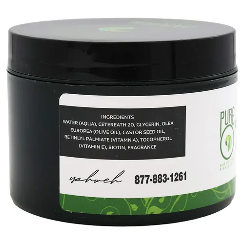 Vista 2 de Gel de Acondicionador y Brillo para Cabello Puro O Neatbraid 8 Oz (Paquete de 1)