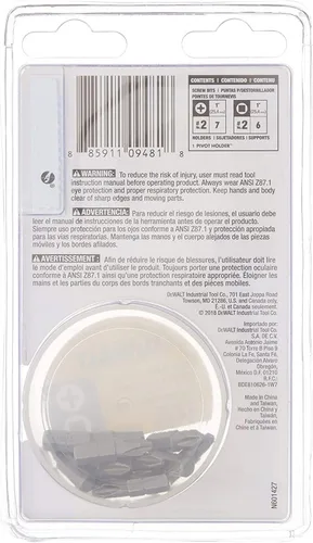 Vista 5 de DEWALT Set de soporte de broca pivotante con puntas para atornillar y soporte de broca magnético, 14 piezas (DWPVTC14)