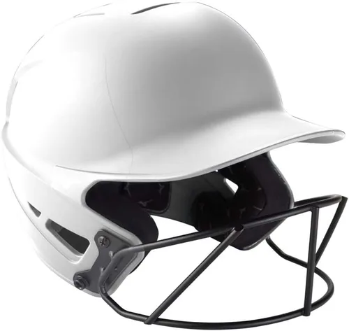 Vista 18 de Mizuno Casco de bateo de sóftbol F6 Fastpitch para adultos con máscara