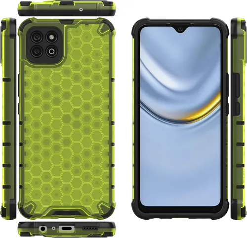 Vista 90 de Funda para Honor Magic3 5G, funda para Honor Magic3 5G Case 2 en 1 Funda para teléfono Negro
