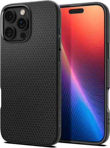 Vista 30 de Spigen Liquid Air - Funda diseñada para iPhone 11 (2019), color negro mate
