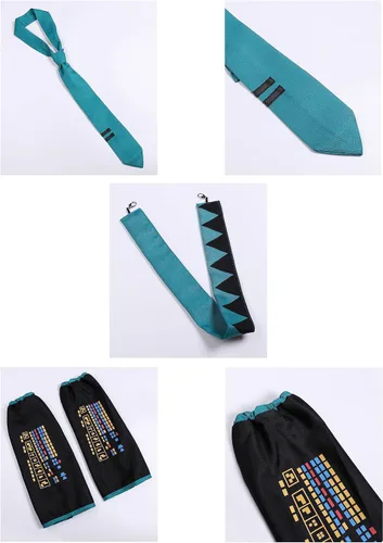 Vista 6 de Disfraz de anime para cosplay, uniforme escolar, conjunto completo de Halloween para mujer