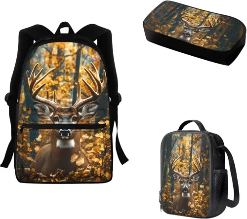 Vista 106 de FOR U DESIGNS Fuego baloncesto impreso niños escuela mochilas viaje mochila libro bolsa