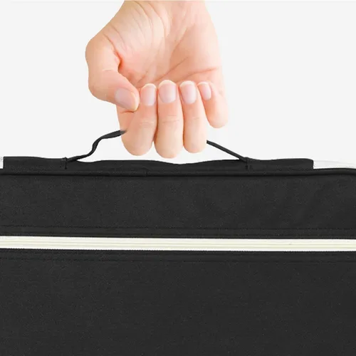 Vista 8 de Carpeta de archivos de bolsa de documentos A4, multifuncional A4 bolsas de documentos, organizador de cartera, bolsa de viaje impermeable