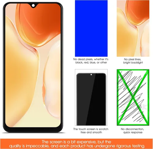 Vista 5 de AGCUT OLED para Samsung Galaxy A50 Reemplazo de pantalla para pantalla Samsung A50 Digitalizador SM-A505F SM-A505G/DS SM-A505U Reemplazo de pantalla