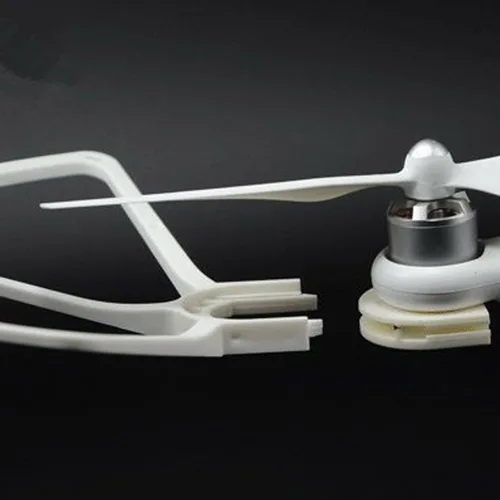Vista 6 de Crear idea 4 x Blanco Propeller Gear Prop Guard Protector Snap Compatible con DJI Phantom 3