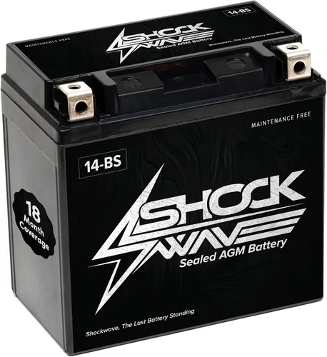 Vista 8 de SHOCKWAVE Batería AGM YTX5L-BS 12V 4AH 70CCA – Energía libre de mantenimiento – Compatible con Honda CRF50, Yamaha TTR110, Kawasaki KLX110, TaoTao