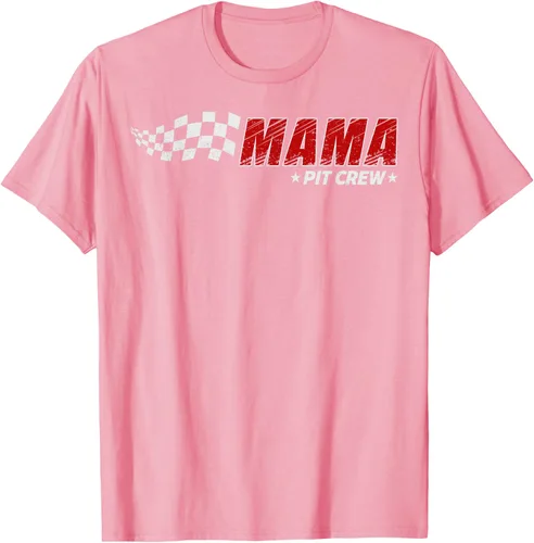Vista 80 de Mama Pit Crew Race Car Birthday Family Matching Pit Crew Camiseta