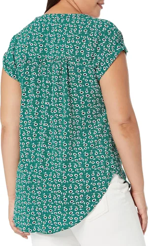 Vista 2 de Avenue Pliegues con botones superiores de talla grande para mujer PRT