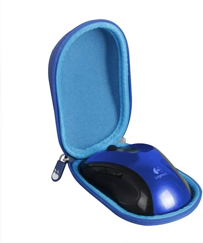 Vista 9 de Hermitshell Estuche rígido de viaje para ratón inalámbrico Logitech M510 - Solo estuche (negro)