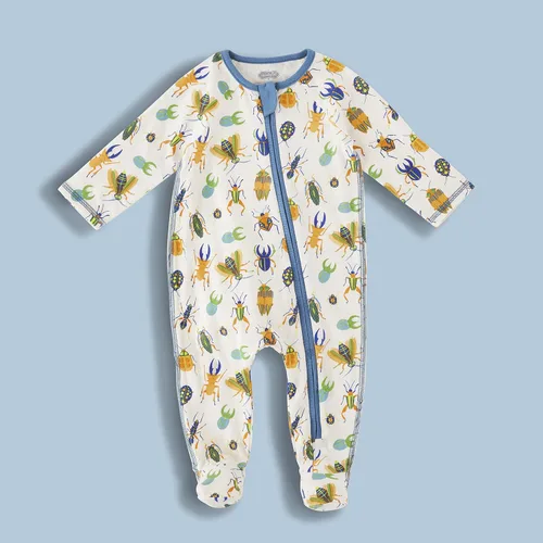 Vista 2 de Mud Pie Baby Boys Footed Sleeper
