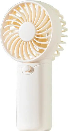 Vista 10 de Ventilador con pilas AAA, pequeños ventiladores portátiles alimentados por batería con 1 velocidades, ventilador personal silencioso de 5 pulgadas