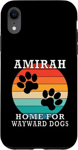 Vista 25 de Amirah Home for Wayward Dogs Family Name Case for iPhone 17