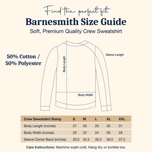 Vista 3 de Barnesmith Spirit Logo - Sudadera unisex con cuello redondo para adulto