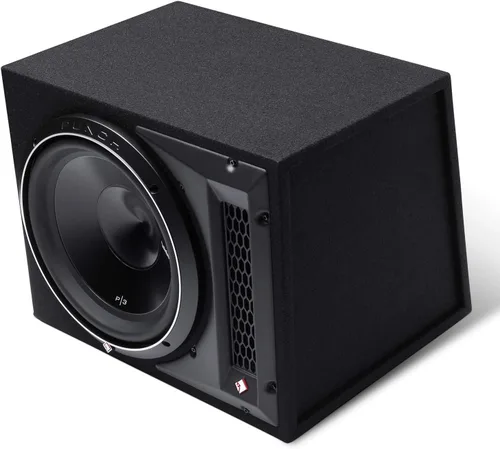 Vista 2 de Rockford Fosgate P3-1X12 Punch Single 12" Ported Loaded Enclosure Subwoofer Woofer único de la serie P3