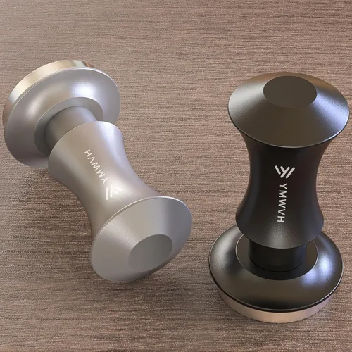 Vista 7 de Tamper de espresso de 51 mm, tamper de café barista premium con muelles de repuesto de 20 lb/30 lb y base ondulada 100% de acero inoxidable, presión
